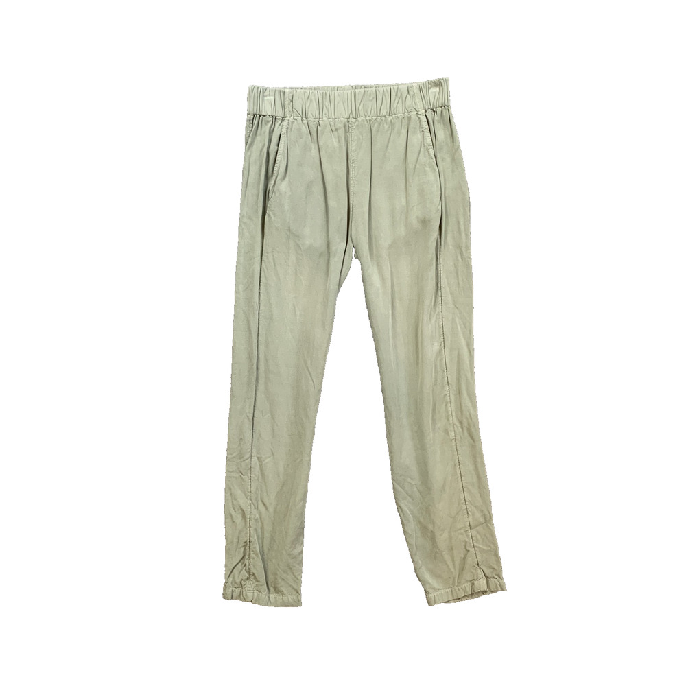 RVCA Pants Women XS Extra Small Ivy Elastic Waist Cropped Pockets Pull On Pocket